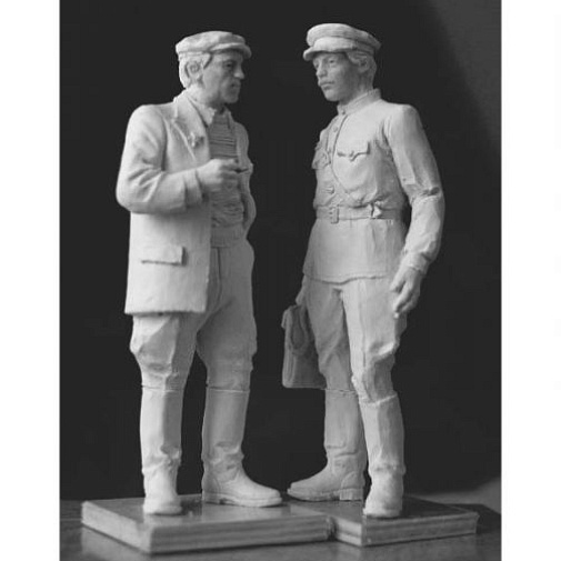 Изготовление статуэтки Жеглов и Шарапов (мастер-модель)