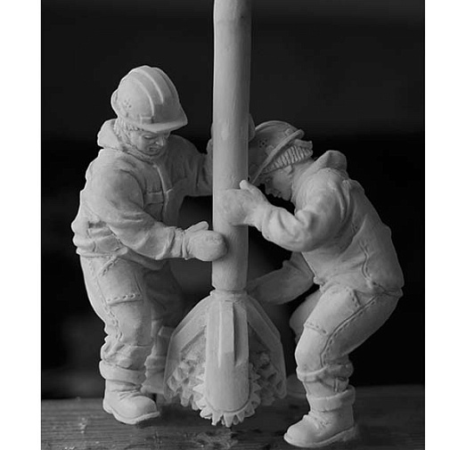 Изготовление статуэтки нефтяника (мастер-модель)