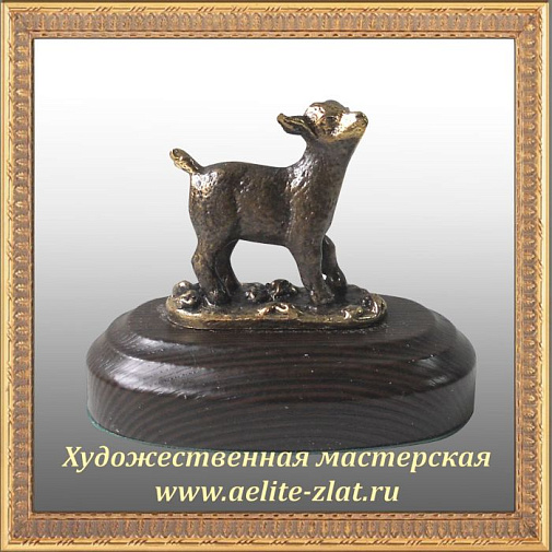 Часы Ангел с овном