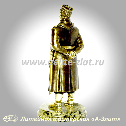 Бронзовая статуэтка городовой (полицейский)