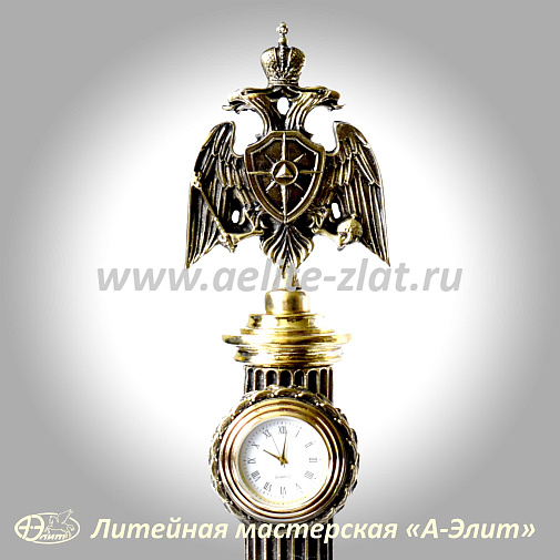 Бронзовые часы МЧС