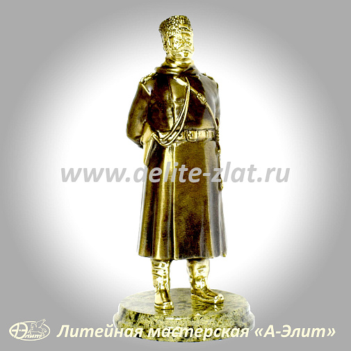 Бронзовая статуэтка городовой (полицейский)