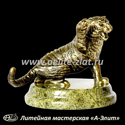 Бронзовая статуэтка Тигр.