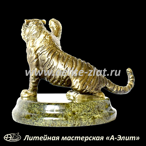 Бронзовая статуэтка Тигр.