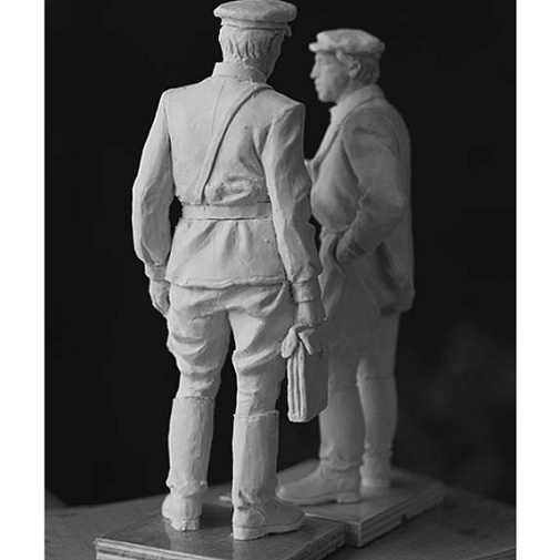 Изготовление статуэтки Жеглов и Шарапов (мастер-модель)