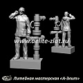 Изготовление статуэток на заказ для нефтегазодобывающей компании.
