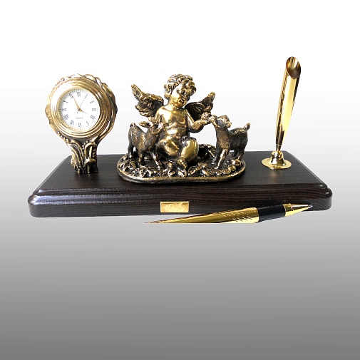 Письменный набор Ангел с козлятами 