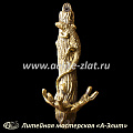 Ящерица на ветке. Держатель для обувной ложки.