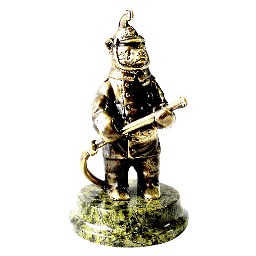 Статуэтка Пожарный (Медведь)