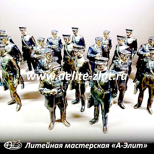 Изготовление статуэток на заказ для Главного Управления МВД России