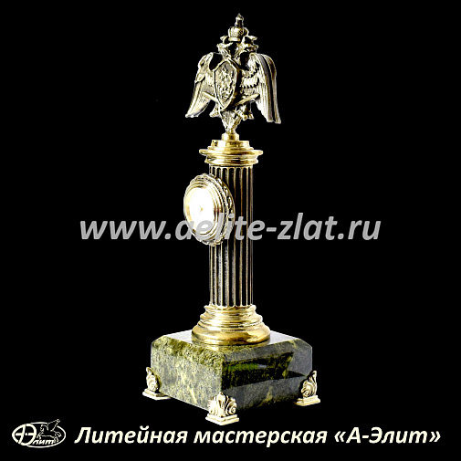 Бронзовые часы Росгвардия