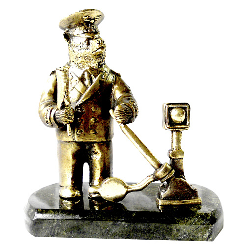 Статуэтка Железнодорожник (Медведь)