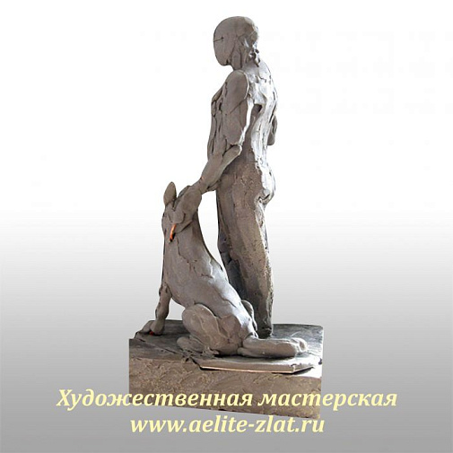 Изготовление статуэтки пограничника - 2