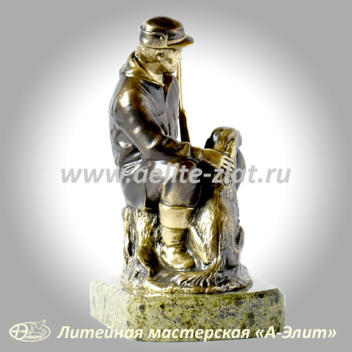 Статуэтка Охотник с собакой