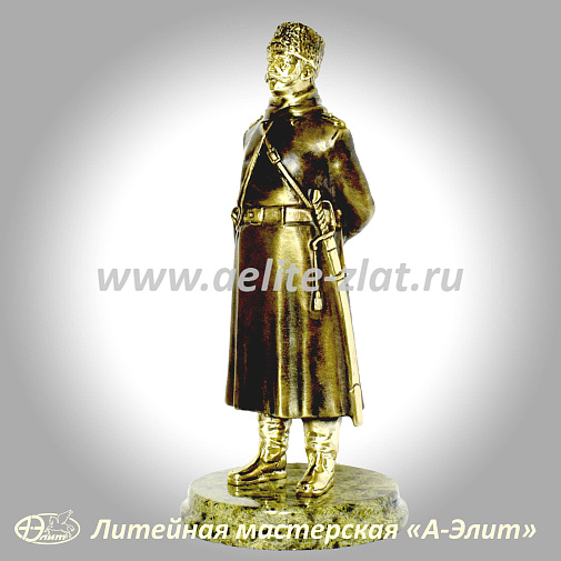 Бронзовая статуэтка городовой (полицейский)