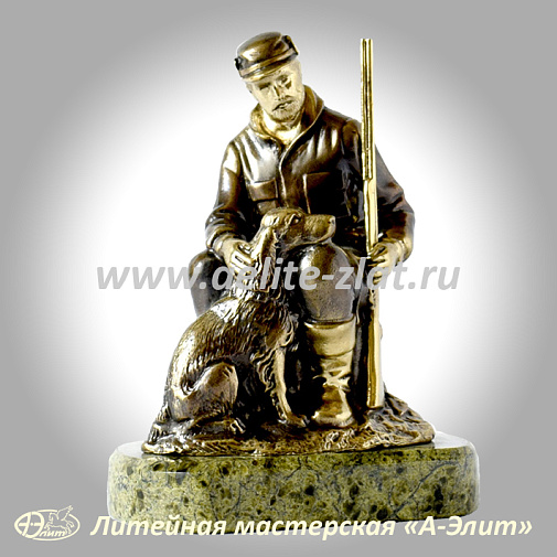 Статуэтка Охотник с собакой