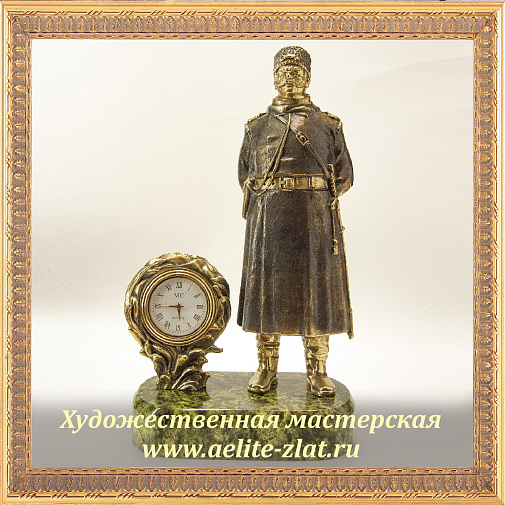 Бронзовая статуэтка городовой (полицейский)