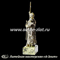 Святой Князь Владимир, Креститель Киевской Руси, бронзовая статуэтка.