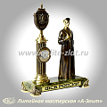 Бронзовые часы ФСБ России.