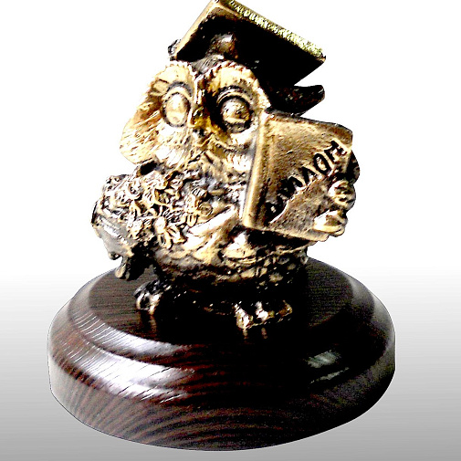 Статуэтка Выпускник сова