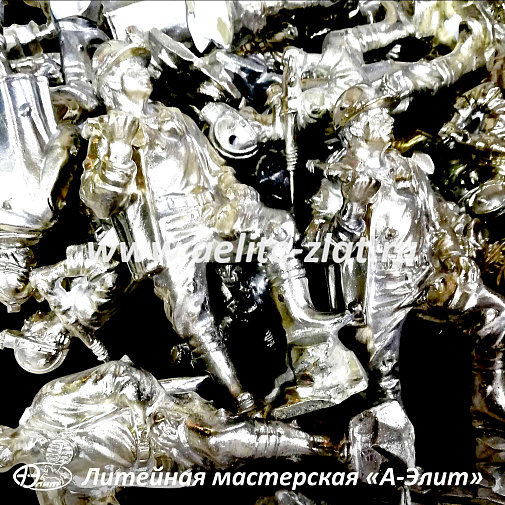 Бронзовые статуэтки на заказ от производителя для шахтеров.