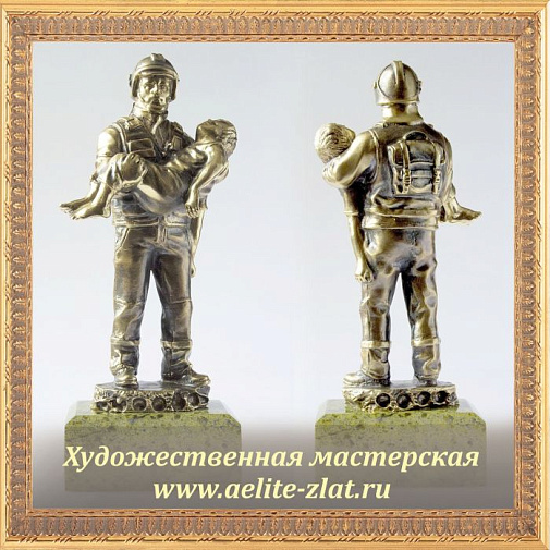 Статуэтка Горный спасатель МЧС