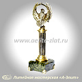 Птица Феникс, сувенирная статуэтка из бронзы.